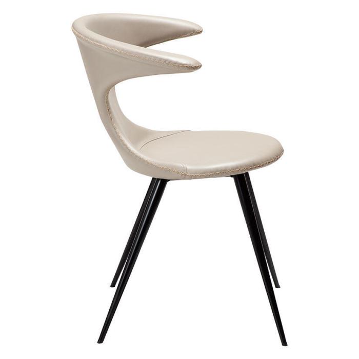 Bild 3, Flair Konstläder / Runda Svart Cashmere - Dan-Form - Bonus Möbler
