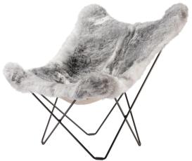 Iceland Mariposa Shorn Grey - Cuero Design - Bonus M&ouml;bler