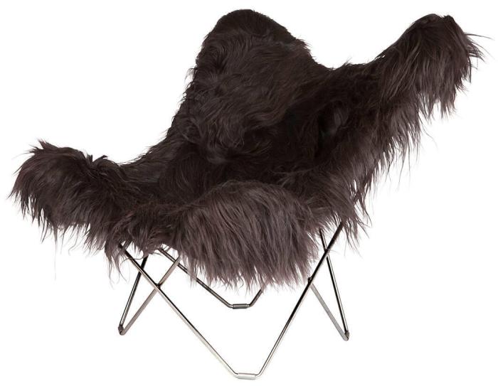 Bild 2, Iceland Mariposa Wild Black - Cuero Design - Bonus Möbler