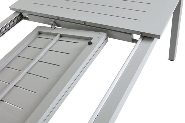Bild 3, Lomma XL 260-380X100 cm Light Grey - Brafab - Bonus Möbler