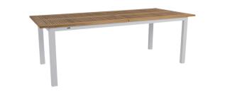 Lyon 224-304X100 cm Light Grey / Teak - Brafab - Bonus M&ouml;bler