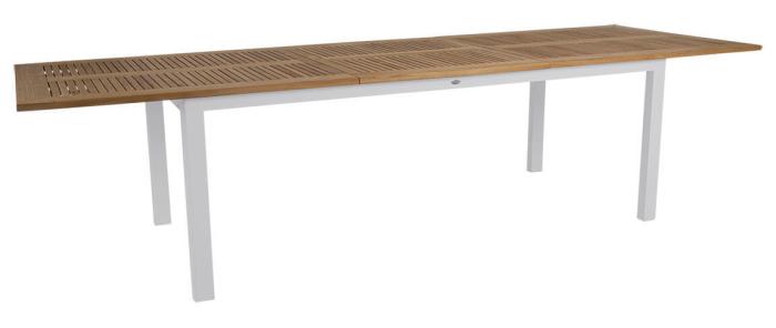Bild 2, Lyon 224-304X100 cm Light Grey / Teak - Brafab - Bonus Möbler
