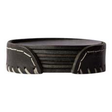 Leather Coasters Pampa Black - Cuero Design - Bonus M&ouml;bler