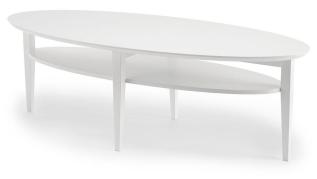 Tango Ellips 160 cm Vitbetsad Ek - Torkelson - Bonus M&ouml;bler