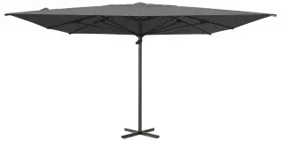 Mozzo 400X400 cm Antracit / Grey - Brafab - Bonus M&ouml;bler