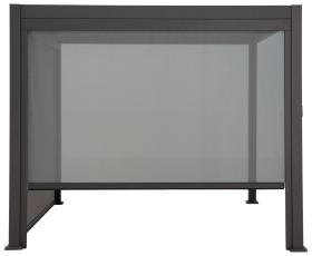 Sombra Antracit L&aring;ngsida, 400 cm - Brafab - Bonus M&ouml;bler