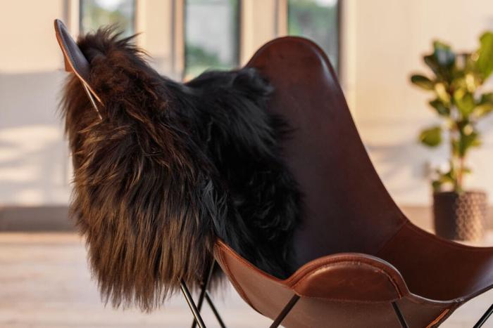 Bild 9, Icelandic Sheepskin Wild White - Cuero Design - Bonus Möbler