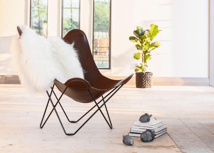 Bild 4, Icelandic Sheepskin Wild White - Cuero Design - Bonus Möbler