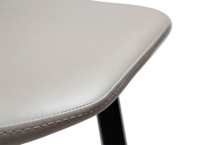 Bild 7, S.I.T Hög Konstläder Cashmere, svarta ben - Dan-Form - Bonus Möbler