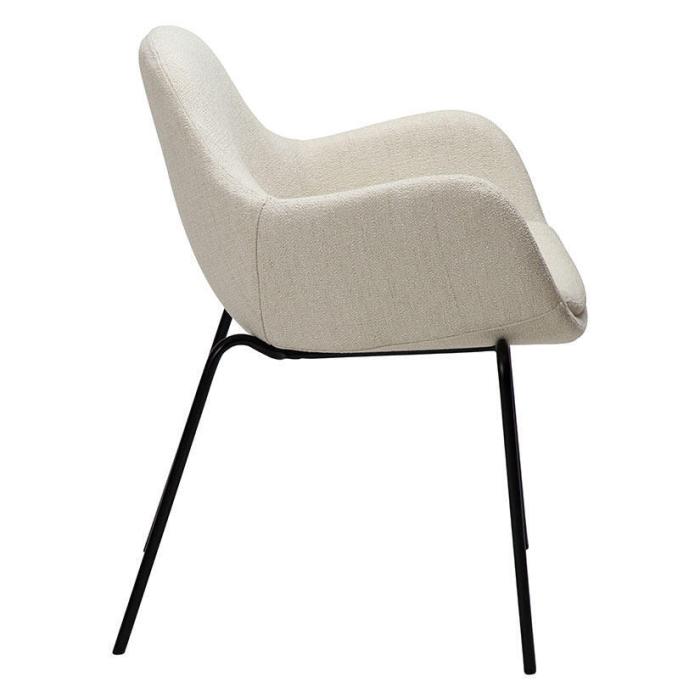 Bild 3, Zimmer Bouclétyg Simply Beige - Dan-Form - Bonus Möbler