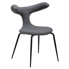 Bull Boucl&eacute;tyg rPES Stone / Black - Dan-Form - Bonus M&ouml;bler