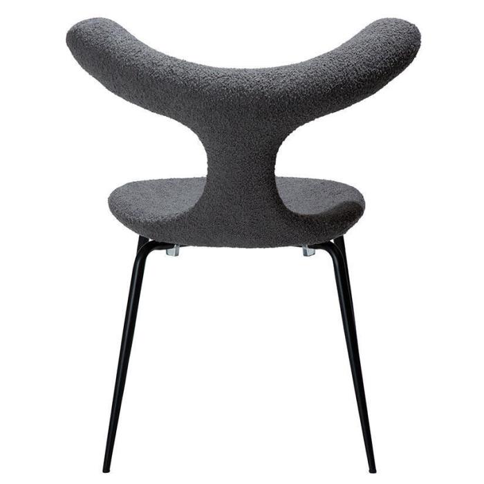 Bild 4, Bull Bouclétyg rPES Stone / Black - Dan-Form - Bonus Möbler