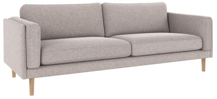 Bild 2, Braden med ekben Tyg Brenda Beige - Rowico Home - Bonus Möbler