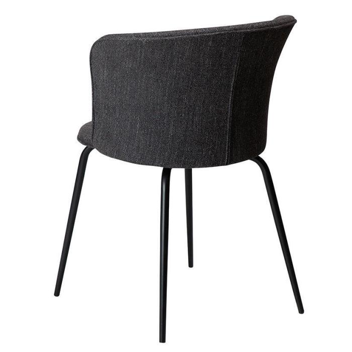 Bild 5, Eden Bouclétyg Raven Black / Black - Dan-Form - Bonus Möbler