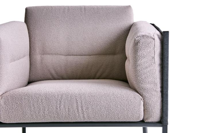Bild 3, Delux Black / Teddy Beige - Brafab - Bonus Möbler