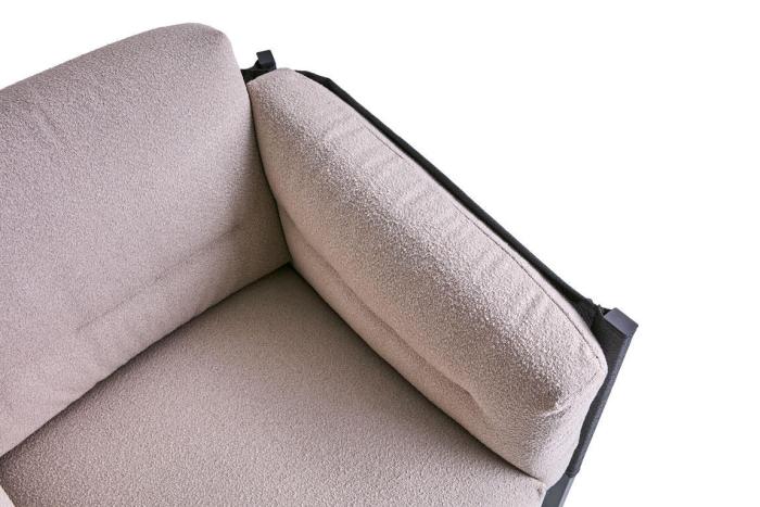 Bild 4, Delux Black / Teddy Beige - Brafab - Bonus Möbler