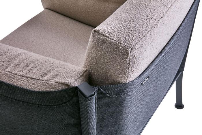Bild 5, Delux Black / Teddy Beige - Brafab - Bonus Möbler
