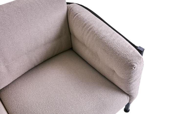 Bild 6, Delux Black / Teddy Beige - Brafab - Bonus Möbler