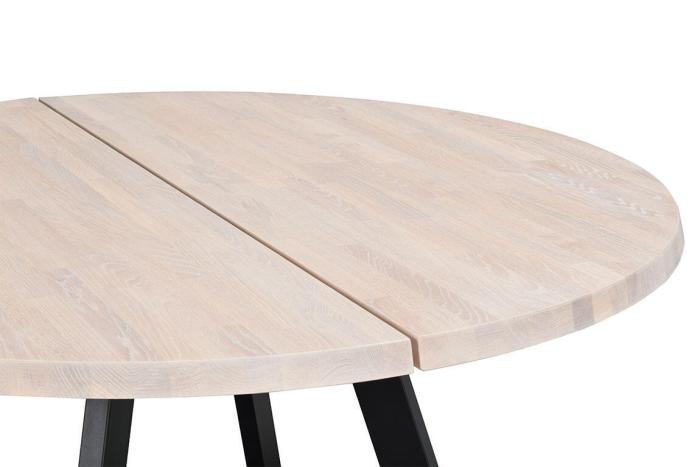 Bild 2, Fred Ø160 cm Vitpigmenterad / Svart - Rowico Home - Bonus Möbler