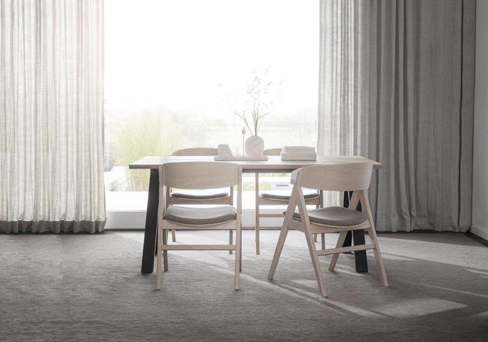 Bild 6, Carradale 170X100 cm V-ben Vitpigmenterad ek - Rowico Home - Bonus Möbler