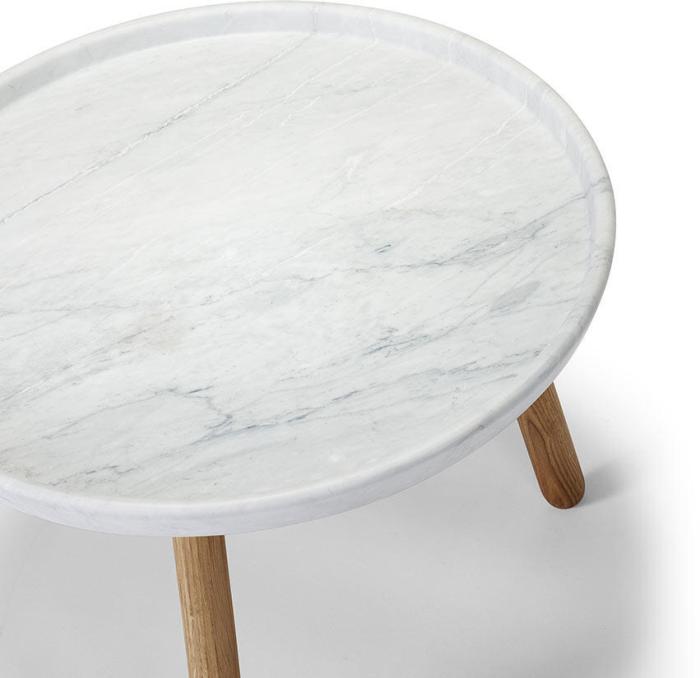 Bild 2, Tureen Ø52 cm Carrara marmor 50 cm, Naturell olja - Stolab - Bonus Möbler