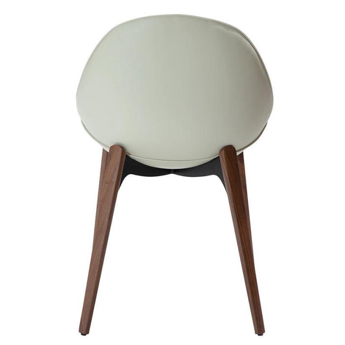 Bild 4, Arch Bouclétyg med träben Bone White / Walnut - Dan-Form - Bonus Möbler