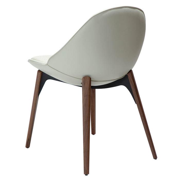 Bild 5, Arch Bouclétyg med träben Bone White / Walnut - Dan-Form - Bonus Möbler