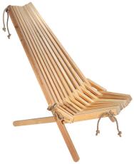 EcoFurn&reg; EcoChair Al Obehandlad natur - Hillerstorp - Bonus M&ouml;bler