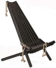 EcoFurn&reg; EcoChair Furu Oljad svart - Hillerstorp - Bonus M&ouml;bler