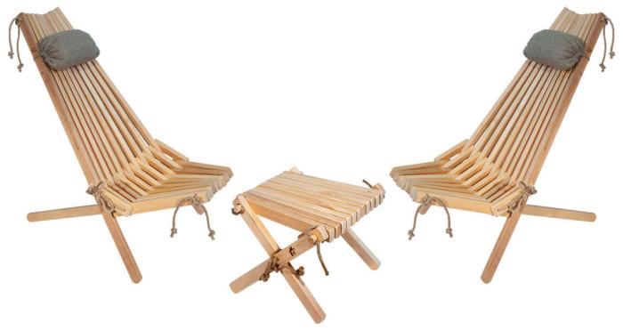 Bild 2, EcoFurn® Lilli Pall Al Obehandlad natur - Hillerstorp - Bonus Möbler