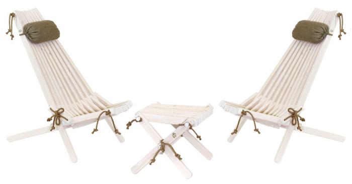 Bild 3, EcoFurn® EcoChair Furu Oljad vit - Hillerstorp - Bonus Möbler