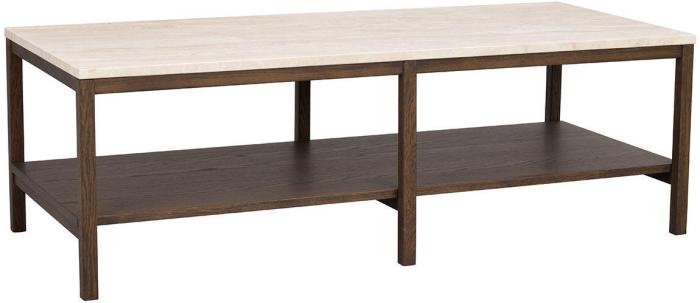 Bild 2, Orwel 140X60 cm Beige travertin / Brun ek - Rowico Home - Bonus Möbler