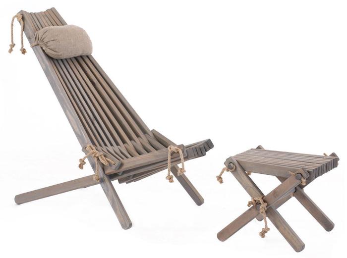 Bild 4, EcoFurn® EcoChair Furu Oljad grå - Hillerstorp - Bonus Möbler