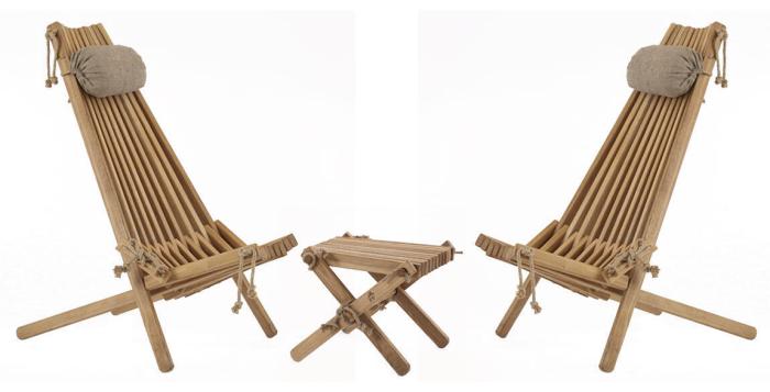 Bild 3, EcoFurn® EcoChair Ek oljad - Hillerstorp - Bonus Möbler