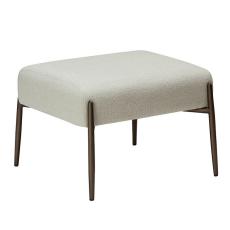 Glam Boucl&eacute;tyg Bone White / Antique Brass - Dan-Form - Bonus M&ouml;bler
