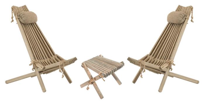 Bild 2, EcoFurn® Lilli Pall Ask Oljad grå - Hillerstorp - Bonus Möbler