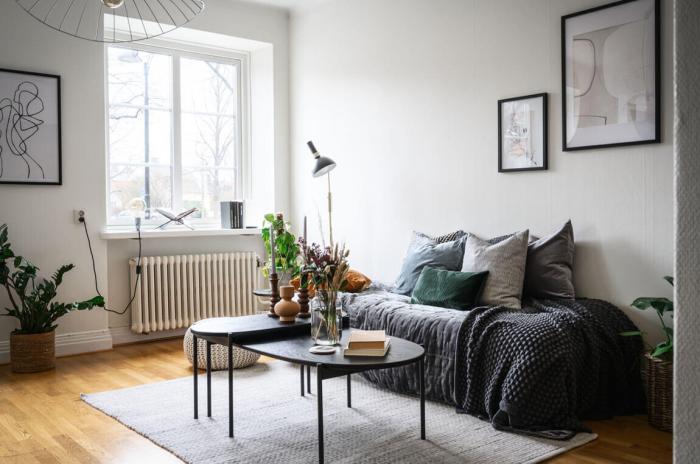 Bild 4, Skye Ovalt 120x60 cm Svart - Rowico Home - Bonus Möbler