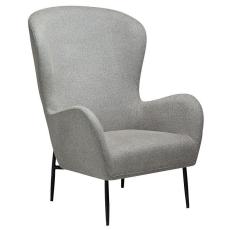 Glam H&ouml;g Boucl&eacute;tyg Pebble Earth / Black - Dan-Form - Bonus M&ouml;bler