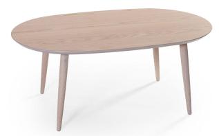 Team 120X75 cm Vitpigmenterad Ek - Bordbirger - Bonus M&ouml;bler