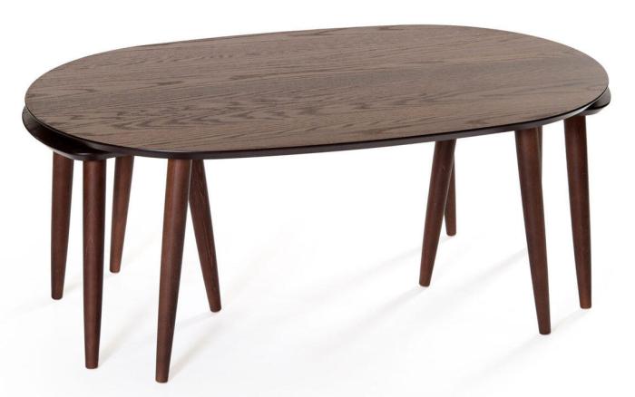 Bild 3, Team 120X75 cm Rökt Ek - Bordbirger - Bonus Möbler