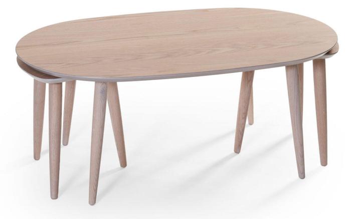 Bild 3, Team 120X75 cm Vitpigmenterad Ek - Bordbirger - Bonus Möbler