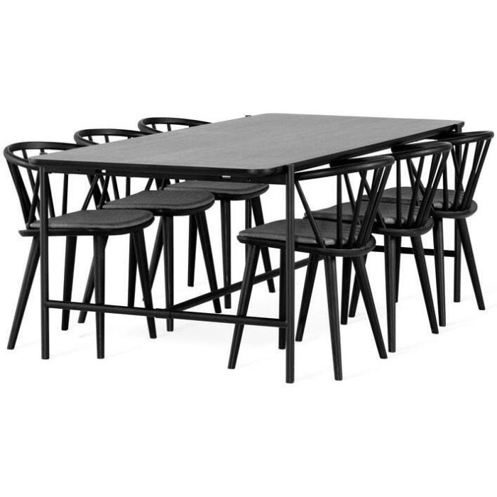 Bild 5, Cane 210X100 cm Svartbetsad Ek - Torkelson - Bonus Möbler