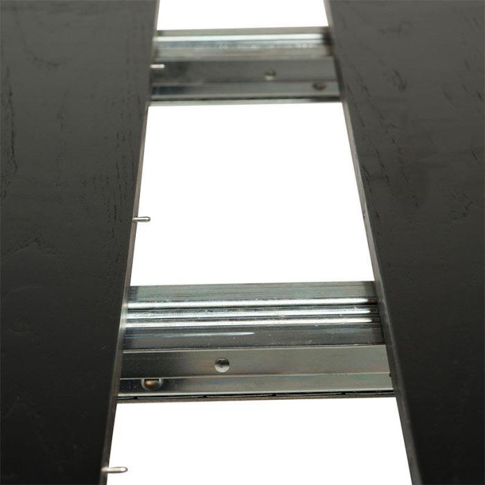 Bild 4, Eclipse 200-300X110 cm Black stained / Black - Dan-Form - Bonus Möbler