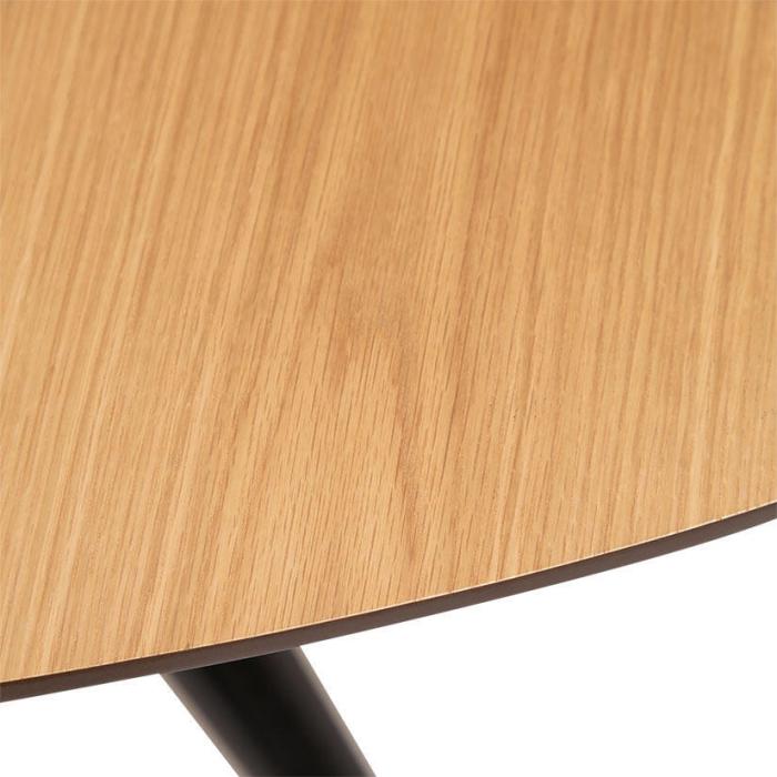 Bild 5, Eclipse 200-300X110 cm Oak veneer / Black - Dan-Form - Bonus Möbler
