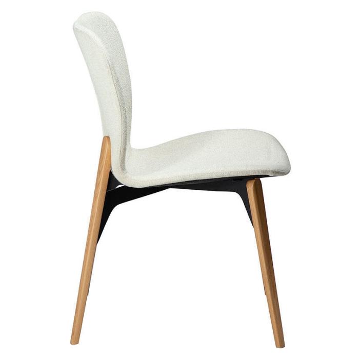 Bild 3, Paragon Bouclétyg FSC Bone White / Oak - Dan-Form - Bonus Möbler