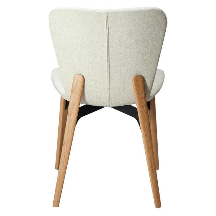Bild 4, Paragon Bouclétyg FSC Bone White / Oak - Dan-Form - Bonus Möbler