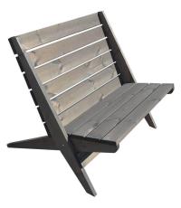 EcoFurn&reg; Double Granny Furu Oljad gr&aring; - Slasken - Bonus M&ouml;bler
