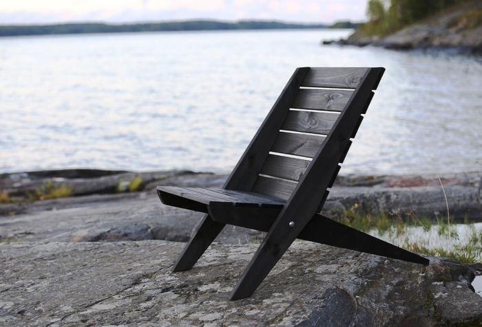 Bild 6, EcoFurn® Granny Furu Oljad svart - Hillerstorp - Bonus Möbler