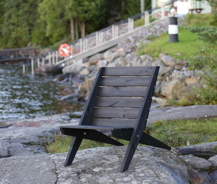 Bild 7, EcoFurn® Granny Furu Oljad svart - Hillerstorp - Bonus Möbler