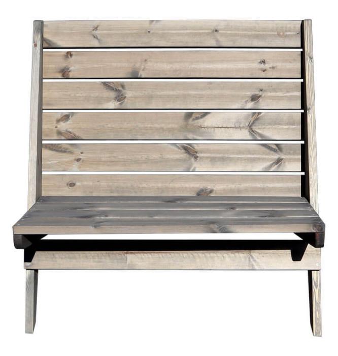 Bild 2, EcoFurn® Double Granny Furu Oljad grå - Hillerstorp - Bonus Möbler